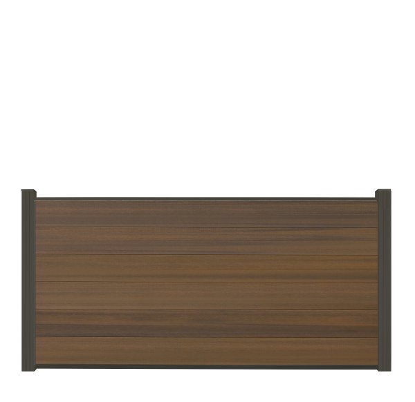 Steckzaun NORA - Teak