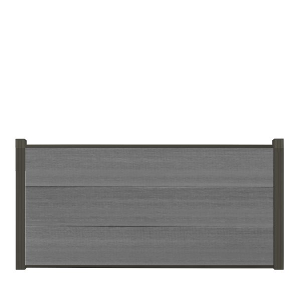 Steckzaun NORA XL - Grau