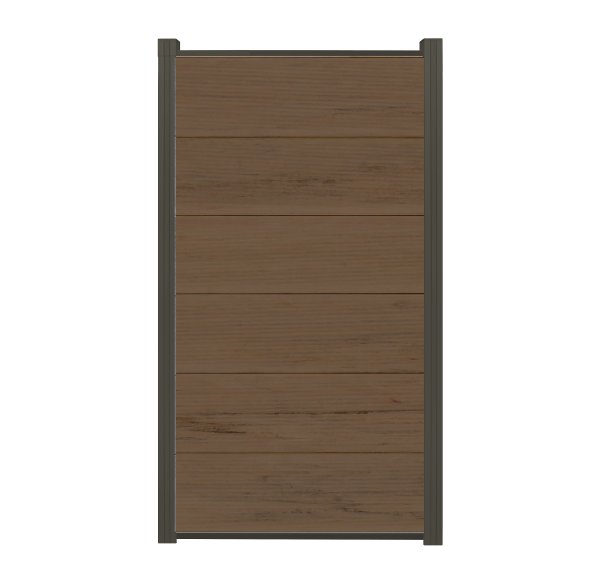 Steckzaun NORA XL - Teak